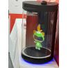 Buy cheap 180degree 21.5inch 3D Holographic Cylinder Transparent Screen Interactive Holograms For Museums from wholesalers