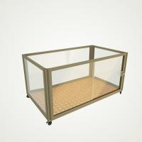 Buy cheap Latch Locking Metal Pet Cage With Removable Tray Easy Assembly / Sliding Door product