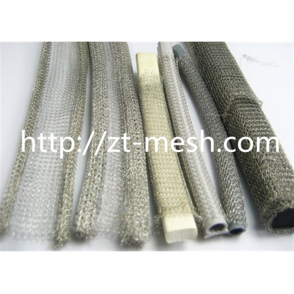 Customized Width Knitted Wire Mesh Galvanized Or Painting As Client Require Woven