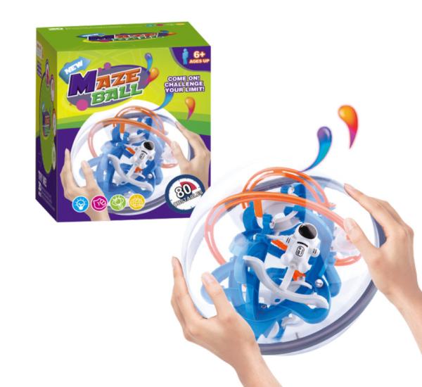 Buy cheap Educational Plastic Electronic Products , Labyrinth 3d Maze Ball Game 18*18cm from wholesalers