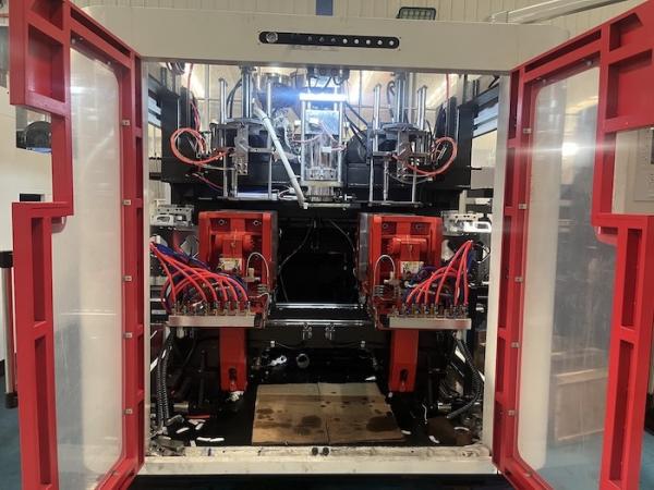 Buy cheap Plasticizing HDPE Choose Extrusion Molding Machine With 90KN Mould Clamping Force from wholesalers