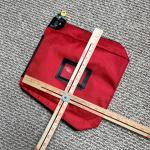 CROSS-BORDER EXPLOSIVE BANK BAG ZIPPER BAG RED NYLON SECURITY PURSE MEDICINE BAG