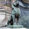 Buy cheap Outdoor Square Large Metal Animal Decoration Bronze Sitting Lion Statue from wholesalers