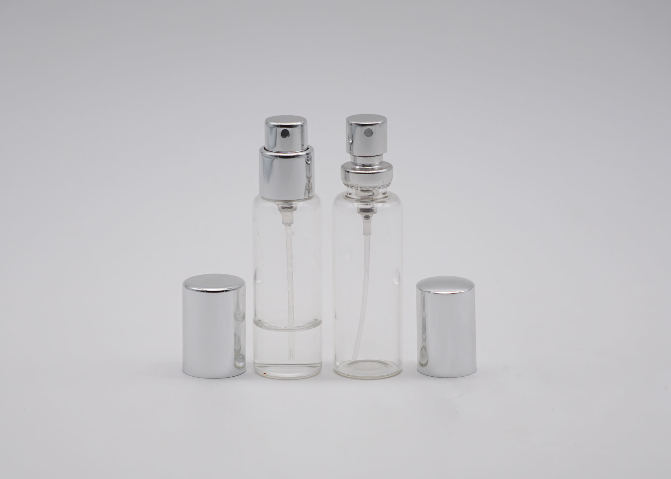 Wholesale Tester Size Spray Perfume Bottles 1.5ml 2ml Glass perfume vial With Aluminum Sprayer