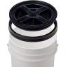 Buy cheap Bucket With Gamma Seal Lid, HDPE, Red Food Grade BPA Free 5 Gallon Bucket Pail Container With Gamma Seal Lid from wholesalers
