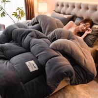 Buy cheap Customised Size Lamb Fleece Milk Velvet Quilt Thickened Super Warm Winter product