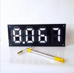 Waterproof Outdoor Gas Price Displays IP65 Oil Digital Price Signs For Gas