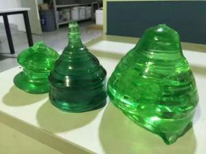 China Optical Protective Window Synthetic Ruby Al2O3 Single Crystal Material on sale