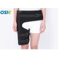 Buy cheap Neoprene Knee Support Brace Thigh Wrap Type Black Long - Term Usage product