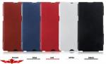 New Arrival 100% Qualify Colorful PU Flip Leather Cover Case For Sony Xperia Z