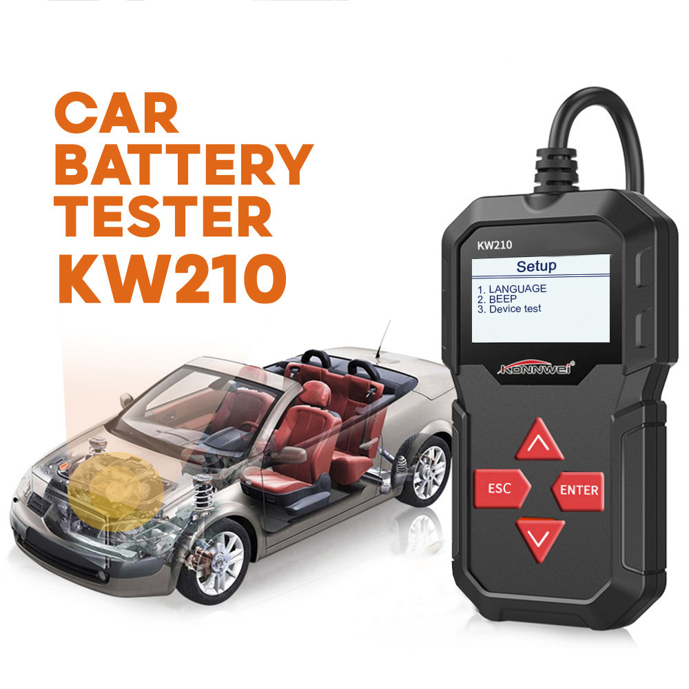 Car Battery Analyzer Check Battery Health Internal Resistance