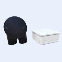 Buy cheap 20MM 25MM UPVC Electrical U Way Switch Gang Box Black White Color product