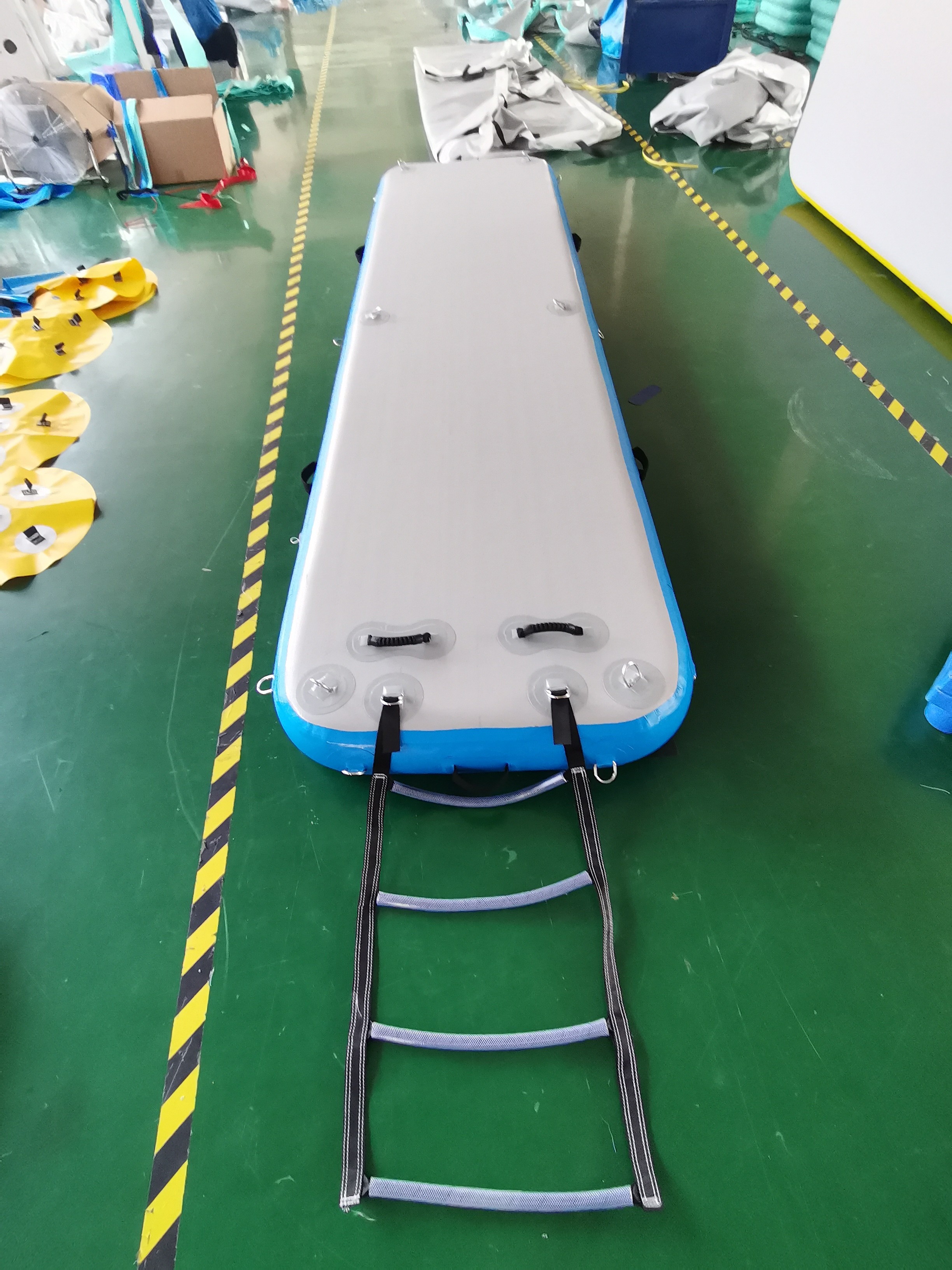 Buy cheap 20cm Thick Drop Stitch Floating Inflatable Docks With Ladder from wholesalers