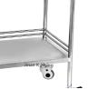 Buy cheap Mute Casters One Handle Medical Trolley Cart 100*50*88cm from wholesalers