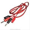 Buy cheap Audio Video Banana Plug Cable with PVC Insulation Material and Customized Wiring from wholesalers