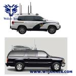UHF VHF350MHz Walky -Talky Vehicle Jammer 2G GSM 3G 4G Bluetooth GPSL1 Signal