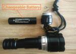 550LM Diving Focusing Led Flashlight Changeable Battery Use Under 80m Water