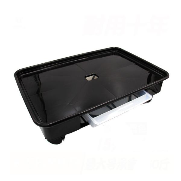 Buy cheap 220x165mm Rectangular PP Flower Pot Plant Caddy On Wheels from wholesalers
