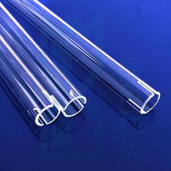 High Temperature Resistant Furnace Factory Custom Fused Quartz Heating Tube