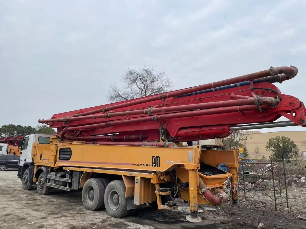 Germany Concrete Pump 56 Meter Used Construction Machine Truck-Mounted
