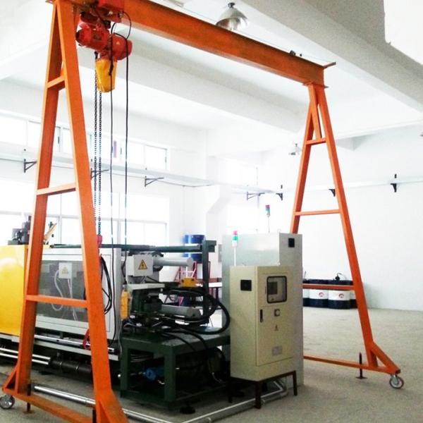 Buy cheap A Frame Small Portable Gantry Crane 3.2 Ton Rail Operation from wholesalers