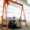 Buy cheap A Frame Small Portable Gantry Crane 3.2 Ton Rail Operation from wholesalers