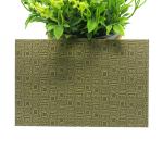 1m JIS Antique Stainless Steel Sheet Bronze Finish 304 316 Copper Brass Bronze