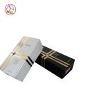 Unique Fancy Paper Gift Box , Magnetic Lid Gift Box Gold Foil Stamping