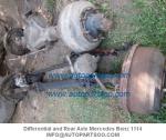 Eje delantero vivienda 43010-14Z12 NISSAN UD con eje trasero vivienda 43101