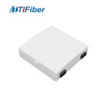 SC / APC 2 Ports Fiber Optic Cable Mini Termination Box For FTTH