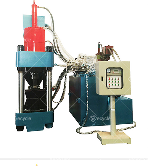 Waste Metal Chips Briquetting Machine 300Pcs/H Briquette Press Machine Cuotomized