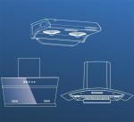 Kitchen Appliances Smoke Exhaust Under Cabinet Cooking Range Hood