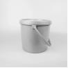 Buy cheap ISO9001 Certified Oval Plastic Bucket 10 Liter Plastic Bucket Gray Color from wholesalers