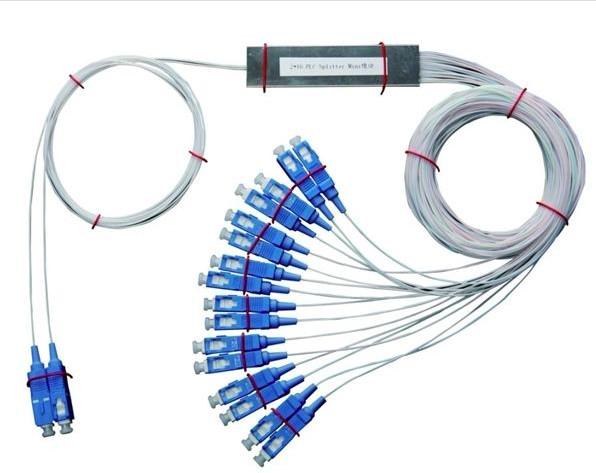 Buy cheap Low Excess Loss Single Mode Fiber Splitter , GPON Optical Splitter For FTTX Systems from wholesalers