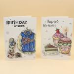 250 / 300g Coated Paper Audio Greeting Card 10-240 Seconds With Music Chip