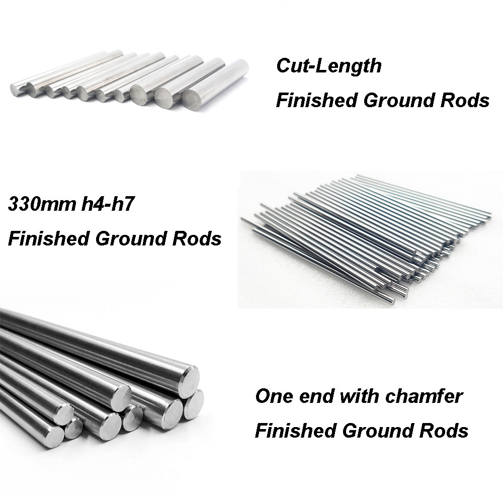 HRA 93.5 Helical Coolant Hole Rod Unground Carbide Blank Rods​