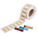 Waterproof Transparent Sticker Paper Roll Printing Custom Logo Adhesive Sticker