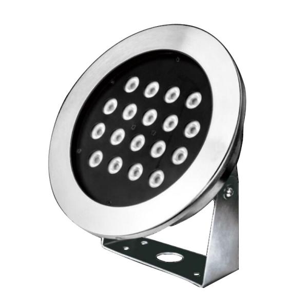 Buy cheap IP68 Underwater LED Floodlights Made Of SUS316 Stainless Steel With Bracket IK10 75lm/W from wholesalers