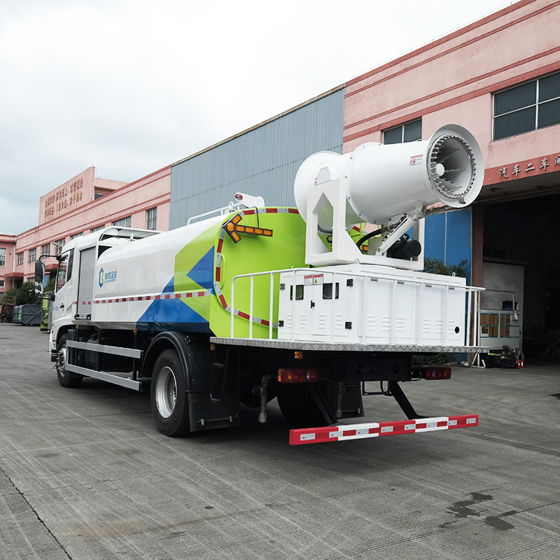 Aluminum Alloy Side Protection Truck Mounted Mist Cannon Energy Efficient With 120KW Drive Motor Power