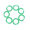 Buy cheap Color Plastic Loose-Leaf Double Clasp 15 20 27 28 32 35 40mm from wholesalers