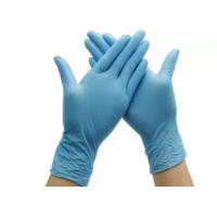 Buy cheap Sterile Nitrile Disposable Gloves Slip Resistant Net Weight 2.7g - 4.5g product