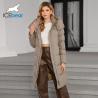Buy cheap Fashion Meets Warmth Mid Length Detachable Hood Thickened Down / Cotton Jacket from wholesalers