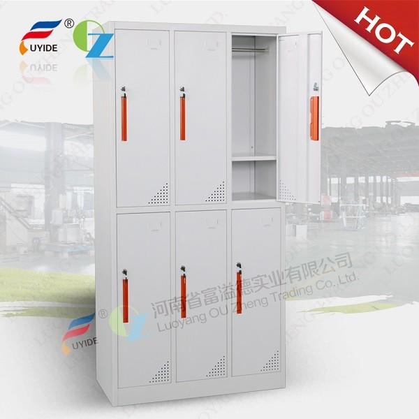 Buy cheap China Factory steel Staff Lockers / Steel Wardrobe Lockers / Changing Room FYD-G008,6 door from wholesalers