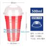 Buy cheap Biodegradable Eco Friendly Dinnerware Cornstarch CPLA Cups 90mm CPLA Yellow Lid from wholesalers