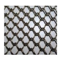 Buy cheap Customizable Metal Decorative Stretching Mesh Panels For Cabinet Doors product