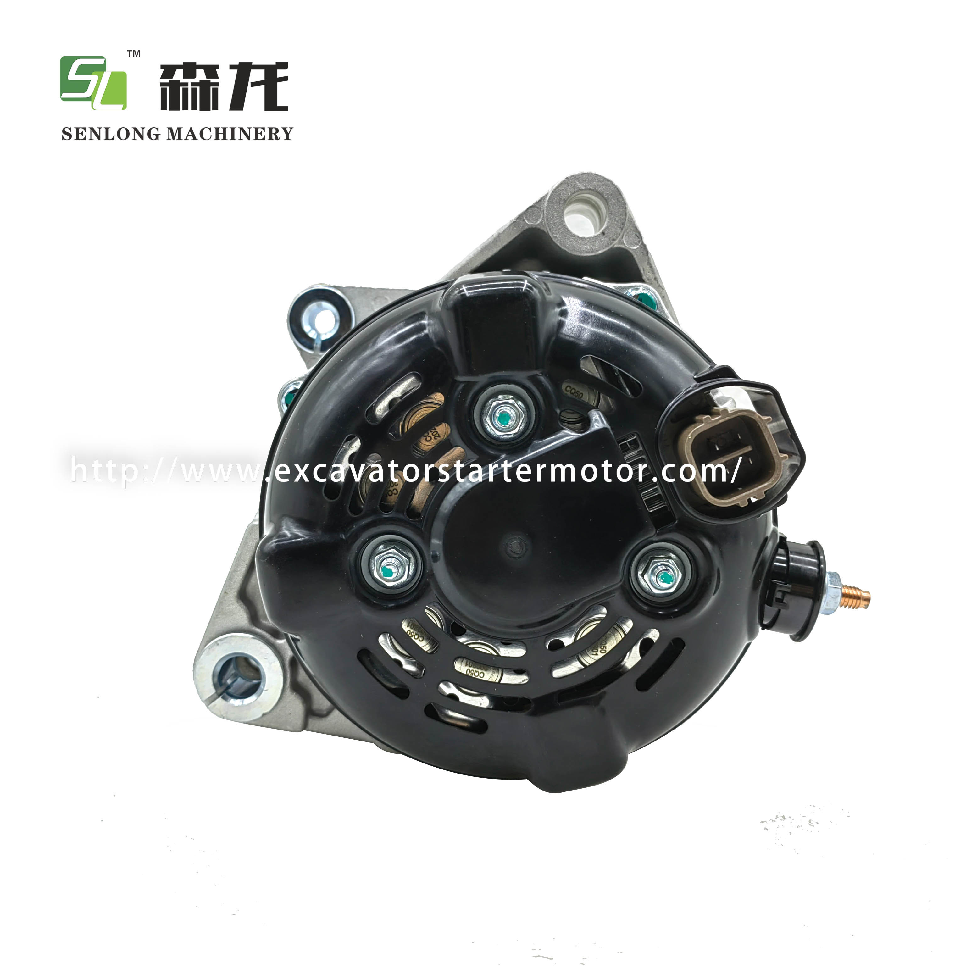 Excavator Alternator For Heavy Duty Truck 12V 130A 104210-3440 104210-3441 104210-4550 104210-5620 966421-9344 CAL40320