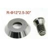 Buy cheap Round shape Carbide Woodturning Cutters for woodworking from wholesalers