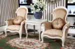 Fabric Modern Classic Leisure Armchair Single Sofa Chair Hotel Cafe Home Dining