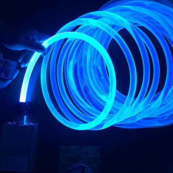 Quality [Factory Price] Outdoor POF 1-96 Core Optional PMMA Fiber Optic Cable For Car/Home Decoration for sale