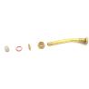 Buy cheap Trucks Brass Valve Stem 9.7mm Rim Hole V3.20.4 Bend 27° 90mm Length from wholesalers
